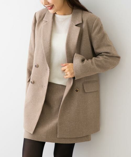 URBAN RESEARCH ROSSO / アーバンリサーチ ロッソ その他アウター | F by ROSSO　ヘリンボンネップツイードジャケット | 詳細20