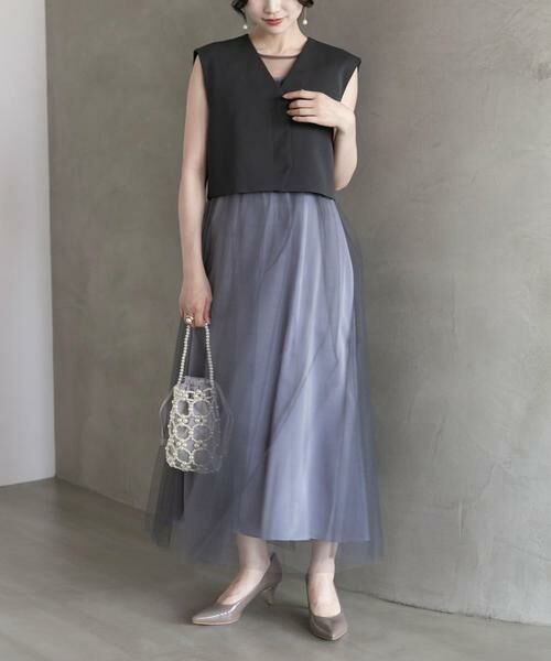 URBAN RESEARCH ROSSO / アーバンリサーチ ロッソ ドレス | ベストセットチュールドレス | 詳細20