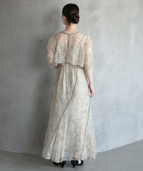 URBAN RESEARCH ROSSO / アーバンリサーチ ロッソ ドレス | エンブロダリーレースレイヤードドレス | 詳細5