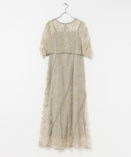 URBAN RESEARCH ROSSO / アーバンリサーチ ロッソ ドレス | エンブロダリーレースレイヤードドレス | 詳細6