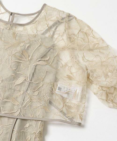 URBAN RESEARCH ROSSO / アーバンリサーチ ロッソ ドレス | エンブロダリーレースレイヤードドレス | 詳細7