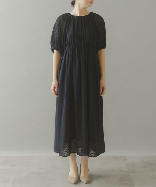 URBAN RESEARCH ROSSO / アーバンリサーチ ロッソ ドレス | ジャガードギャザーパフドレス | 詳細13