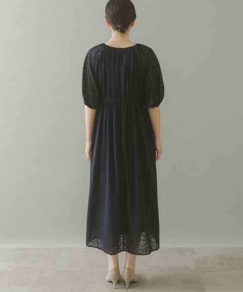 URBAN RESEARCH ROSSO / アーバンリサーチ ロッソ ドレス | ジャガードギャザーパフドレス | 詳細15