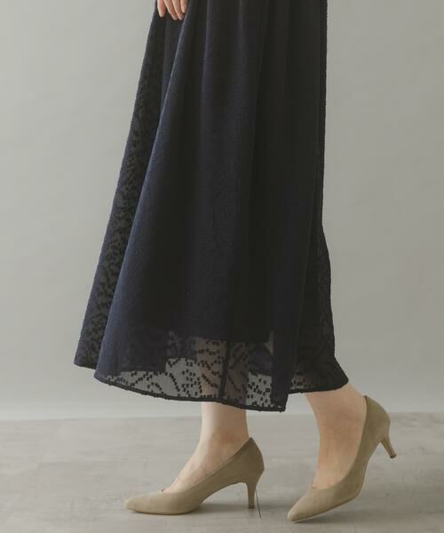 URBAN RESEARCH ROSSO / アーバンリサーチ ロッソ ドレス | ジャガードギャザーパフドレス | 詳細17