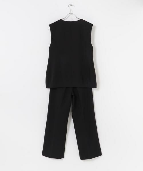 URBAN RESEARCH ROSSO / アーバンリサーチ ロッソ セットアップ | F by ROSSO　キーネックジレ+ワイドパンツ | 詳細9