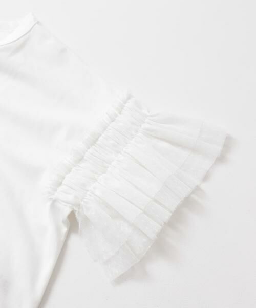 URBAN RESEARCH ROSSO / アーバンリサーチ ロッソ Tシャツ | TORRAZZO DONNA　Mesh sleeve T-shirts | 詳細7