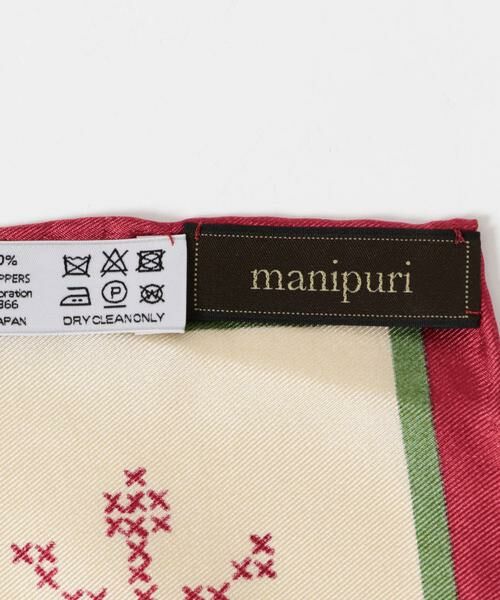 URBAN RESEARCH ROSSO / アーバンリサーチ ロッソ バンダナ・スカーフ | manipuri　65クロスステッチバンダナ | 詳細4