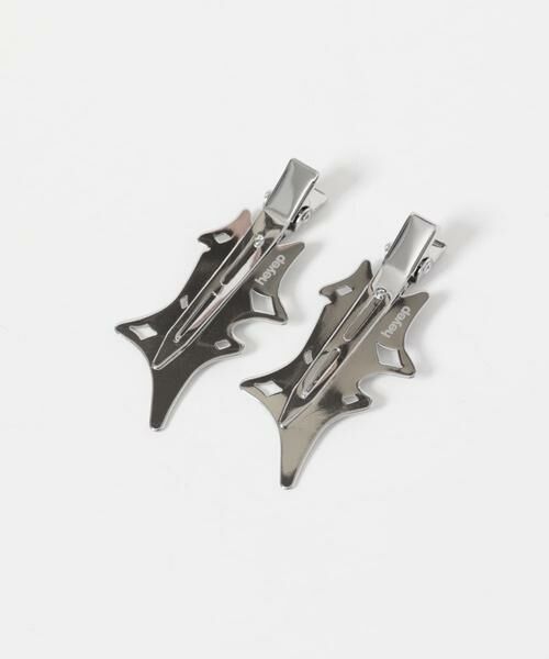 URBAN RESEARCH ROSSO / アーバンリサーチ ロッソ カチューシャ・カチューム・その他 | heyep　Melted Metal Flat Clips2P | 詳細2