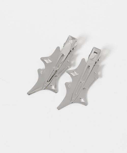 URBAN RESEARCH ROSSO / アーバンリサーチ ロッソ カチューシャ・カチューム・その他 | heyep　Melted Metal Flat Clips2P | 詳細3