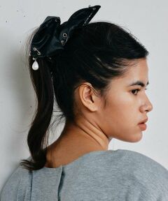 URBAN RESEARCH ROSSO / アーバンリサーチ ロッソ ヘアゴム・シュシュ | heyep　F Leather Piercing Scrunchie