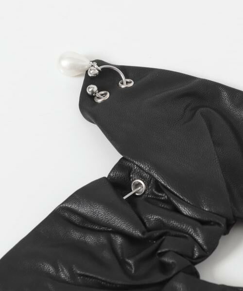 URBAN RESEARCH ROSSO / アーバンリサーチ ロッソ ヘアゴム・シュシュ | heyep F Leather Piercing Scrunchie | 詳細3