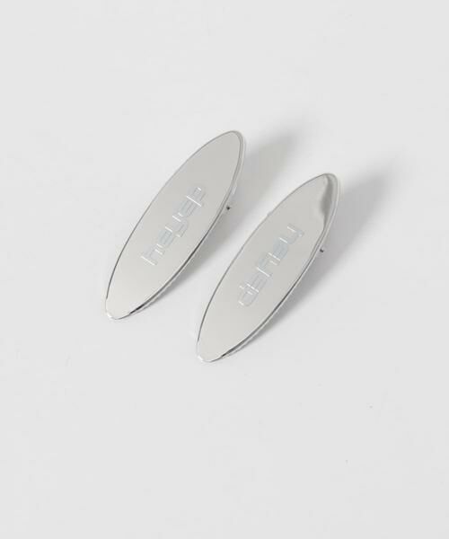 URBAN RESEARCH ROSSO/アーバンリサーチ ロッソ heyep Oval Metal Flat Clips 2P シルバー -
