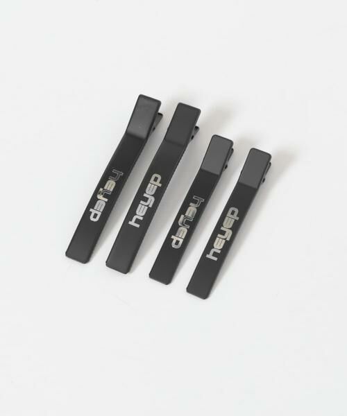 URBAN RESEARCH ROSSO / アーバンリサーチ ロッソ カチューシャ・カチューム・その他 | heyep　New Logo Hair Clips 4P | 詳細3