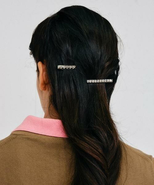 URBAN RESEARCH ROSSO / アーバンリサーチ ロッソ カチューシャ・カチューム・その他 | heyep　Stud Hair Clips 4Piece Set | 詳細1