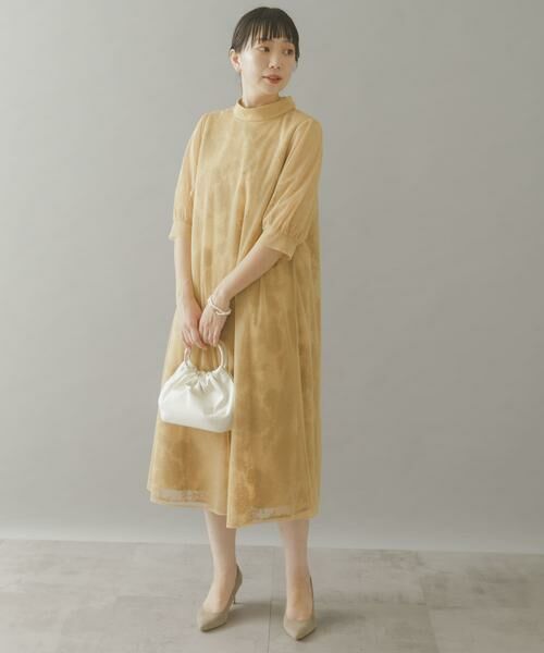 URBAN RESEARCH ROSSO / アーバンリサーチ ロッソ ドレス | kaene　チュールレースAラインドレス | 詳細6