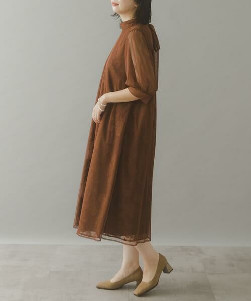 URBAN RESEARCH ROSSO / アーバンリサーチ ロッソ ドレス | kaene　チュールレースAラインドレス | 詳細12