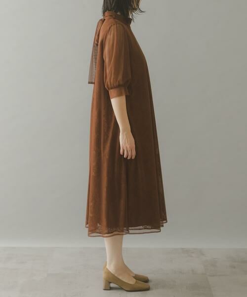 URBAN RESEARCH ROSSO / アーバンリサーチ ロッソ ドレス | kaene　チュールレースAラインドレス | 詳細15