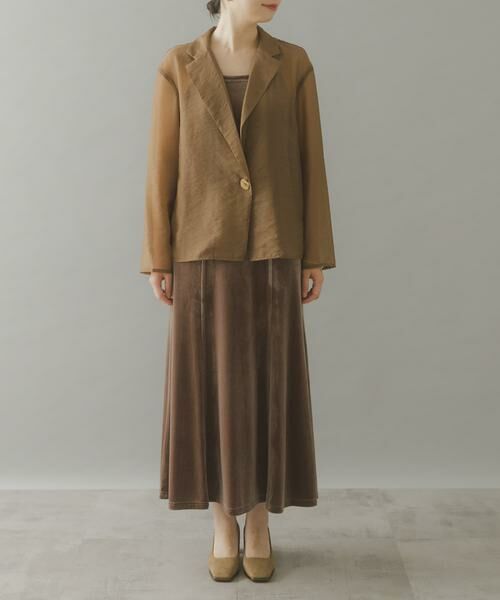 URBAN RESEARCH ROSSO / アーバンリサーチ ロッソ ドレス | kaene　シアージャケットセットベロアドレス | 詳細6