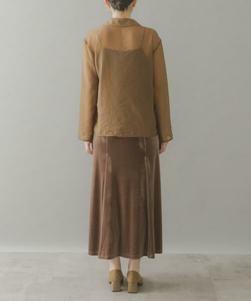 URBAN RESEARCH ROSSO / アーバンリサーチ ロッソ ドレス | kaene　シアージャケットセットベロアドレス | 詳細8