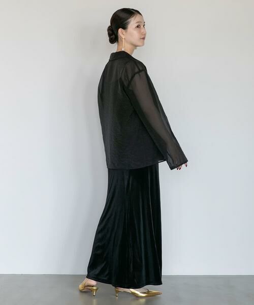 URBAN RESEARCH ROSSO / アーバンリサーチ ロッソ ドレス | kaene　シアージャケットセットベロアドレス | 詳細17