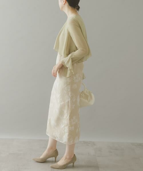 URBAN RESEARCH ROSSO / アーバンリサーチ ロッソ ドレス | kaene　アシメフレアボレロドッキングドレス | 詳細3