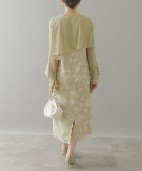 URBAN RESEARCH ROSSO / アーバンリサーチ ロッソ ドレス | kaene　アシメフレアボレロドッキングドレス | 詳細4