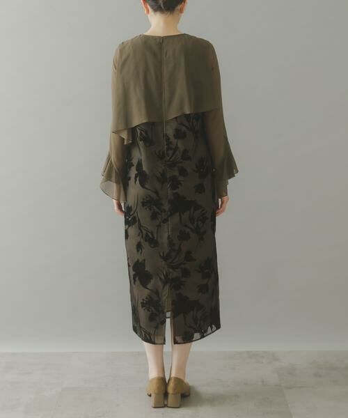 URBAN RESEARCH ROSSO / アーバンリサーチ ロッソ ドレス | kaene　アシメフレアボレロドッキングドレス | 詳細16