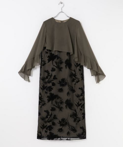 URBAN RESEARCH ROSSO / アーバンリサーチ ロッソ ドレス | kaene　アシメフレアボレロドッキングドレス | 詳細17