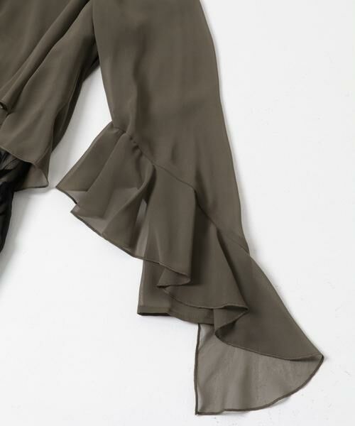 URBAN RESEARCH ROSSO / アーバンリサーチ ロッソ ドレス | kaene　アシメフレアボレロドッキングドレス | 詳細18