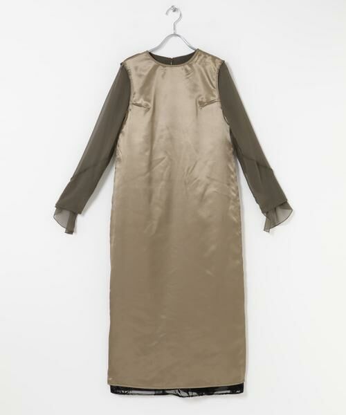 URBAN RESEARCH ROSSO / アーバンリサーチ ロッソ ドレス | kaene　アシメフレアボレロドッキングドレス | 詳細21