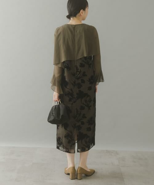 URBAN RESEARCH ROSSO / アーバンリサーチ ロッソ ドレス | kaene　アシメフレアボレロドッキングドレス | 詳細13