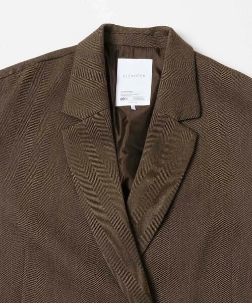 URBAN RESEARCH ROSSO / アーバンリサーチ ロッソ その他アウター | 『別注』ELENDEEK×ROSSO　HERRINGBONE OVER JACKET | 詳細5