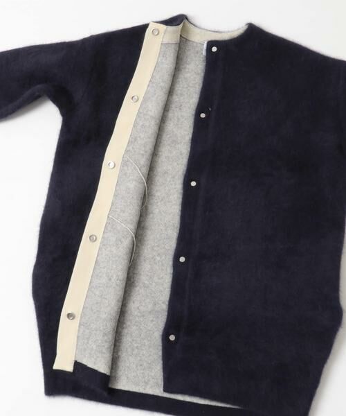 URBAN RESEARCH ROSSO / アーバンリサーチ ロッソ カーディガン・ボレロ | 『別注』ELENDEEK×ROSSO　CN RACCOON MIX WCD | 詳細8