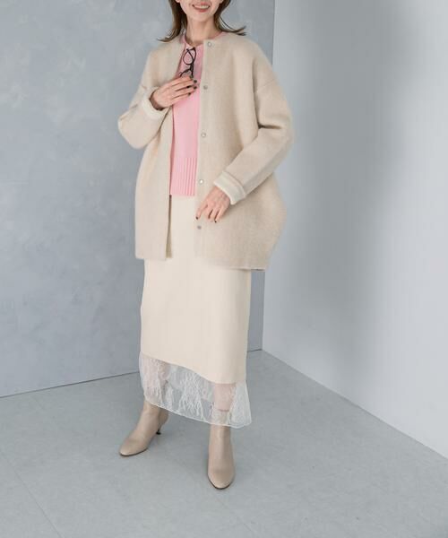 URBAN RESEARCH ROSSO / アーバンリサーチ ロッソ カーディガン・ボレロ | 『別注』ELENDEEK×ROSSO　CN RACCOON MIX WCD | 詳細17