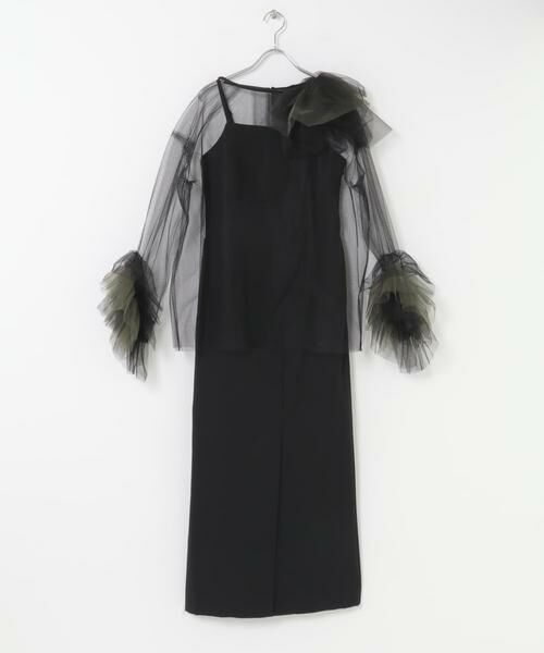 URBAN RESEARCH ROSSO / アーバンリサーチ ロッソ ドレス | ANDRESD　blooming tulle dress | 詳細1