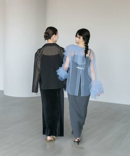 URBAN RESEARCH ROSSO / アーバンリサーチ ロッソ ドレス | ANDRESD　blooming tulle dress | 詳細8