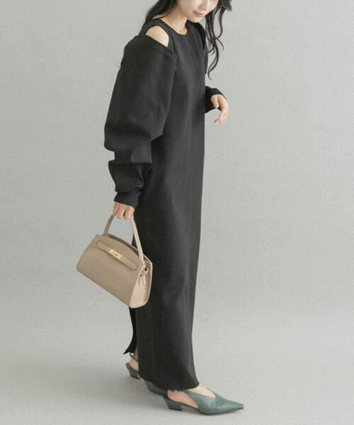 URBAN RESEARCH ROSSO / アーバンリサーチ ロッソ ワンピース | UNiPH　スポンディッシュストレッチ ワンピース | 詳細7