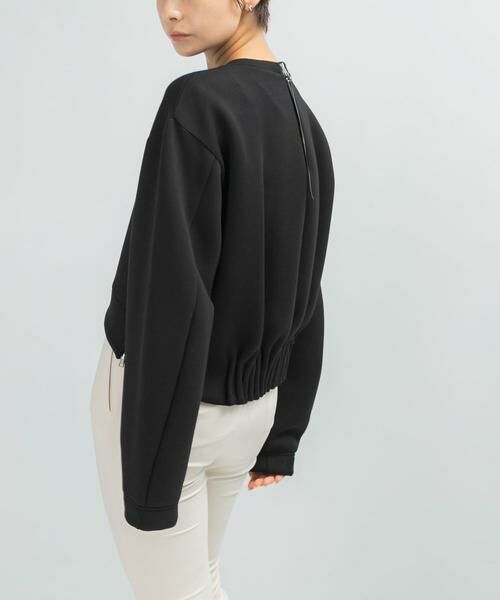 URBAN RESEARCH ROSSO / アーバンリサーチ ロッソ Tシャツ | ELENDEEK　TUCK HEM CROPPED CS | 詳細4