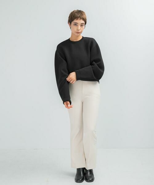 URBAN RESEARCH ROSSO / アーバンリサーチ ロッソ Tシャツ | ELENDEEK　TUCK HEM CROPPED CS | 詳細5