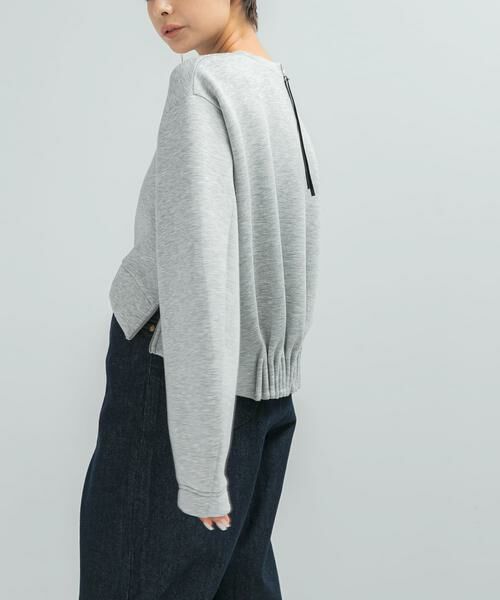 URBAN RESEARCH ROSSO / アーバンリサーチ ロッソ Tシャツ | ELENDEEK　TUCK HEM CROPPED CS | 詳細17