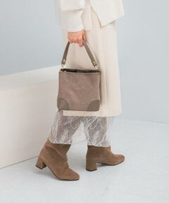 URBAN RESEARCH ROSSO / アーバンリサーチ ロッソ ハンドバッグ | AULENTTI　スエードスクエアBAG