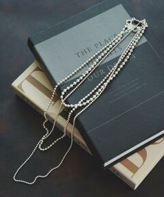 URBAN RESEARCH ROSSO / アーバンリサーチ ロッソ ネックレス・ペンダント・チョーカー | in mood　MULTI BALL CHAIN 3P necklace