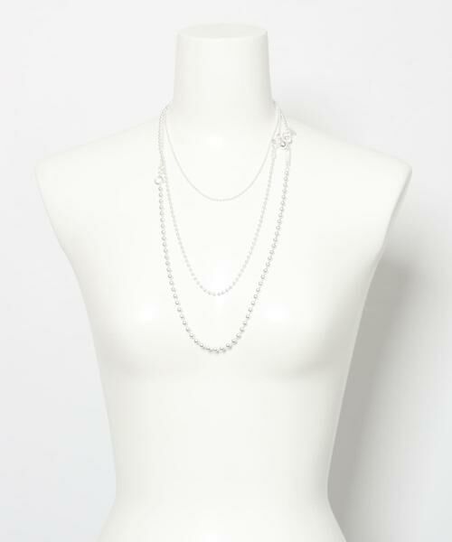 URBAN RESEARCH ROSSO / アーバンリサーチ ロッソ ネックレス・ペンダント・チョーカー | in mood　MULTI BALL CHAIN 3P necklace | 詳細2
