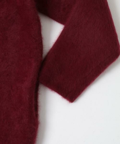 URBAN RESEARCH ROSSO / アーバンリサーチ ロッソ カーディガン・ボレロ | ELENDEEK　CREW-NECK RACCOON MIX WCARDIGAN | 詳細6