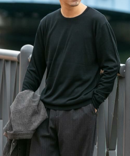 URBAN RESEARCH ROSSO / アーバンリサーチ ロッソ ニット・セーター | 『XLサイズあり』『UR TECH』ハイゲージクルーネックニット | 詳細14