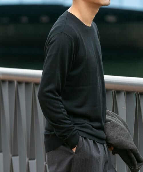 URBAN RESEARCH ROSSO / アーバンリサーチ ロッソ ニット・セーター | 『XLサイズあり』『UR TECH』ハイゲージクルーネックニット | 詳細15