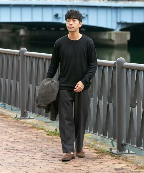 URBAN RESEARCH ROSSO / アーバンリサーチ ロッソ ニット・セーター | 『XLサイズあり』『UR TECH』ハイゲージクルーネックニット | 詳細16