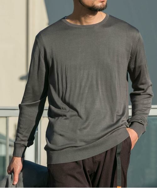URBAN RESEARCH ROSSO / アーバンリサーチ ロッソ ニット・セーター | 『XLサイズあり』『UR TECH』ハイゲージクルーネックニット | 詳細29