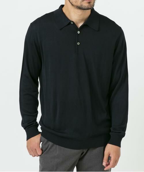 URBAN RESEARCH ROSSO / アーバンリサーチ ロッソ ニット・セーター | 『XLサイズあり』『UR TECH』ハイゲージニットポロシャツ | 詳細5