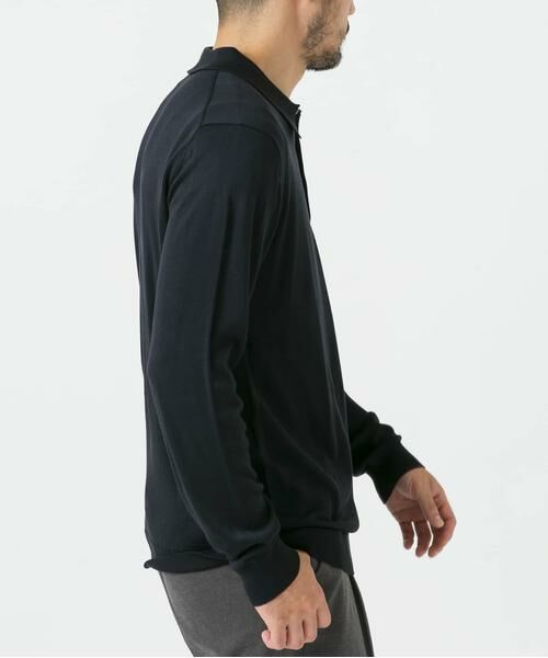 URBAN RESEARCH ROSSO / アーバンリサーチ ロッソ ニット・セーター | 『XLサイズあり』『UR TECH』ハイゲージニットポロシャツ | 詳細6